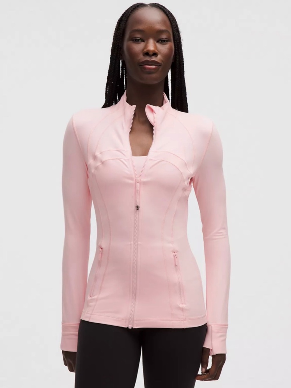 NWT Lululemon Nulu Define Jacket in Blush Quartz Size 8